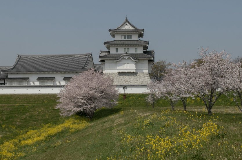 Remains of Sekiyado Castle, Japan